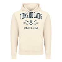 Vintage Artic Turks And Caicos Vintage Navy Crossed Oars & Boat Anchor Vintage Hoodie - trangStudio