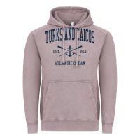 Vintage Zinc Turks And Caicos Vintage Navy Crossed Oars & Boat Anchor Vintage Hoodie - trangStudio