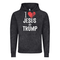 Vintage Black I Love Jesus And Trump Republican Conservative Gift Vintage Hoodie - trangStudio