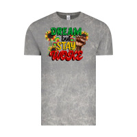 Cloud Rock dream but stay woke juneteenth Vintage Tee - CowGirlArtShop