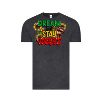 Vintage Black dream but stay woke juneteenth Vintage Tee - CowGirlArtShop