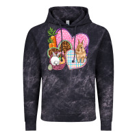Cloud Black Easter hearts Easter Day Vintage Hoodie - HowdyJamesFarm
