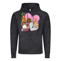 Vintage Arctic Easter hearts Easter Day Vintage Hoodie - HowdyJamesFarm