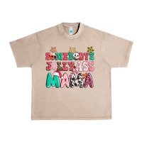 French Oak somebody jolly ass mama pink christmas Urban Heavy Tee - CowGirlArtShop