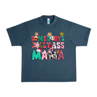Midnight Navy somebody jolly ass mama pink christmas Urban Heavy Tee - CowGirlArtShop