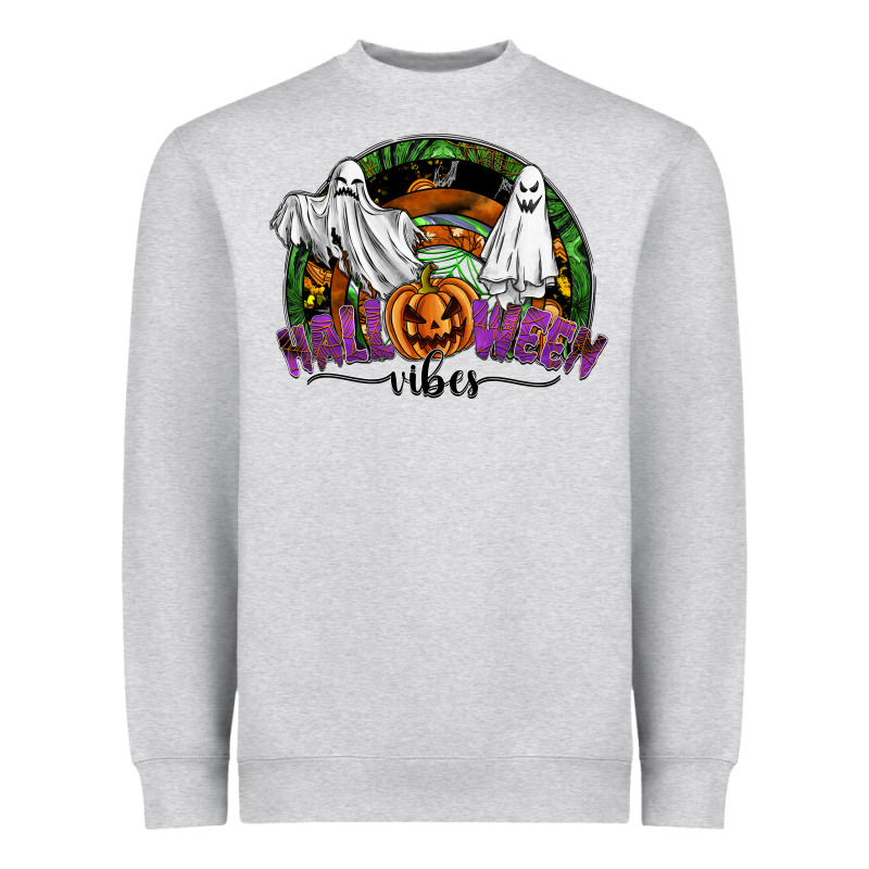Halloween Vibes Heavyweight Sweatshirt by SublimationCraftShop | Teevron