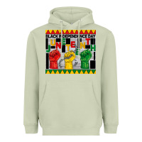 Matcha black independence day juneteenth tumbler Heavyweight Hoodie - BarkalooDesign