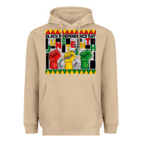 Mushroom black independence day juneteenth tumbler Heavyweight Hoodie - BarkalooDesign