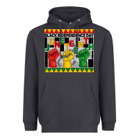Smoke black independence day juneteenth tumbler Heavyweight Hoodie - BarkalooDesign