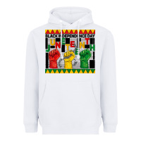 White black independence day juneteenth tumbler Heavyweight Hoodie - BarkalooDesign