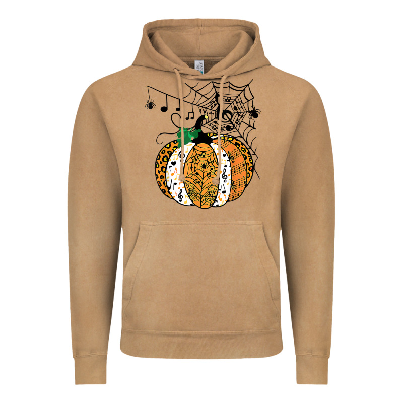 Halloween Pumpkin Music Symbols Music Teacher Halloween T Shirt Copy Vintage Hoodie by trangStudio | Teevron