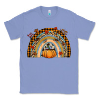 Colony Blue Fall rainbow pumpkin Classic Tee - NancyCooperArtShop