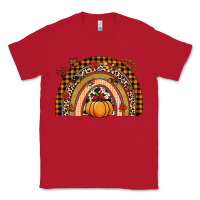 Red Fall rainbow pumpkin Classic Tee - NancyCooperArtShop