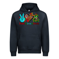 Navy peace love tequila Urban Hoodie - AdoDesignShop