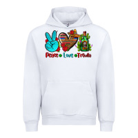 White peace love tequila Urban Hoodie - AdoDesignShop