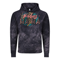 Cloud Black Badass Mama Mother's Day png sublimation design do Vintage Hoodie - CowGirlArtShop
