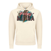 Vintage Artic Badass Mama Mother's Day png sublimation design do Vintage Hoodie - CowGirlArtShop