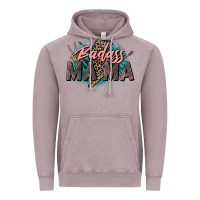 Vintage Zinc Badass Mama Mother's Day png sublimation design do Vintage Hoodie - CowGirlArtShop