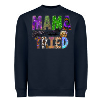 Navy mama tried Heavyweight Sweatshirt - SublimationCraftShop