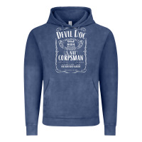 Vintage Denim corpsman 8404 devildoc gift for corpsman t shirt Vintage Hoodie - trangStudio