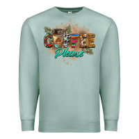 Seafoam coffee please Premium Sweatshirt - BarkalooDesign