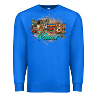 True Royal coffee please Premium Sweatshirt - BarkalooDesign