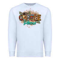 White coffee please Premium Sweatshirt - BarkalooDesign