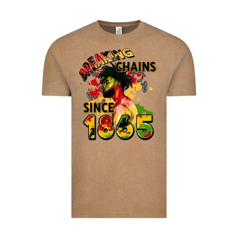 Breaking Chains Since 1865 Vintage Tee by CowGirlArtShop | Teevron