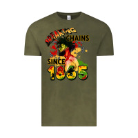 Vintage Olive breaking chains since 1865 Vintage Tee - CowGirlArtShop