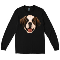 Black st bernard Long Sleeve Tee - Jasminsmagicworld