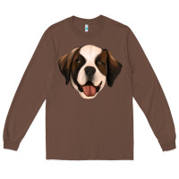 Chestnut st bernard Long Sleeve Tee - Jasminsmagicworld