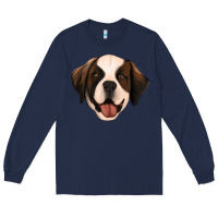 Navy st bernard Long Sleeve Tee - Jasminsmagicworld