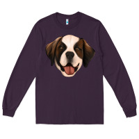 Plum st bernard Long Sleeve Tee - Jasminsmagicworld