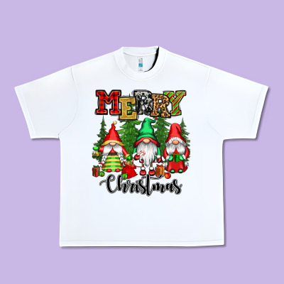 Merry Christmas Gnomes Urban Heavy Tee Designed By Cowgirlartshop