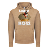 Vintage Coffee like a boss duck tales art gift for fans Vintage Hoodie - trangStudio