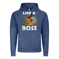 Vintage Denim like a boss duck tales art gift for fans Vintage Hoodie - trangStudio
