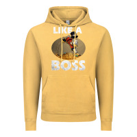 Vintage Mustard like a boss duck tales art gift for fans Vintage Hoodie - trangStudio