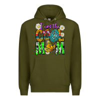 Army Green I'm The Cool Mom Premium Hoodie - CowhideDigitalArt