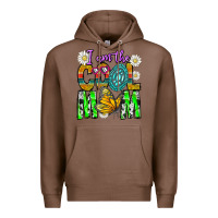 Chestnut I'm The Cool Mom Premium Hoodie - CowhideDigitalArt