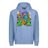 Colony Blue I'm The Cool Mom Premium Hoodie - CowhideDigitalArt