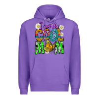 Purple I'm The Cool Mom Premium Hoodie - CowhideDigitalArt