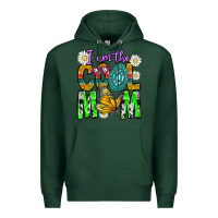 Sports Green I'm The Cool Mom Premium Hoodie - CowhideDigitalArt