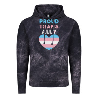 Cloud Black proud trans ally transgender Vintage Hoodie - trangStudio