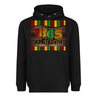 Black 1865 juneteenth tumbler Heavyweight Hoodie - BarkalooDesign