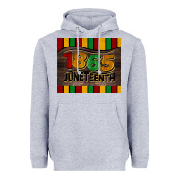 Heather Grey 1865 juneteenth tumbler Heavyweight Hoodie - BarkalooDesign
