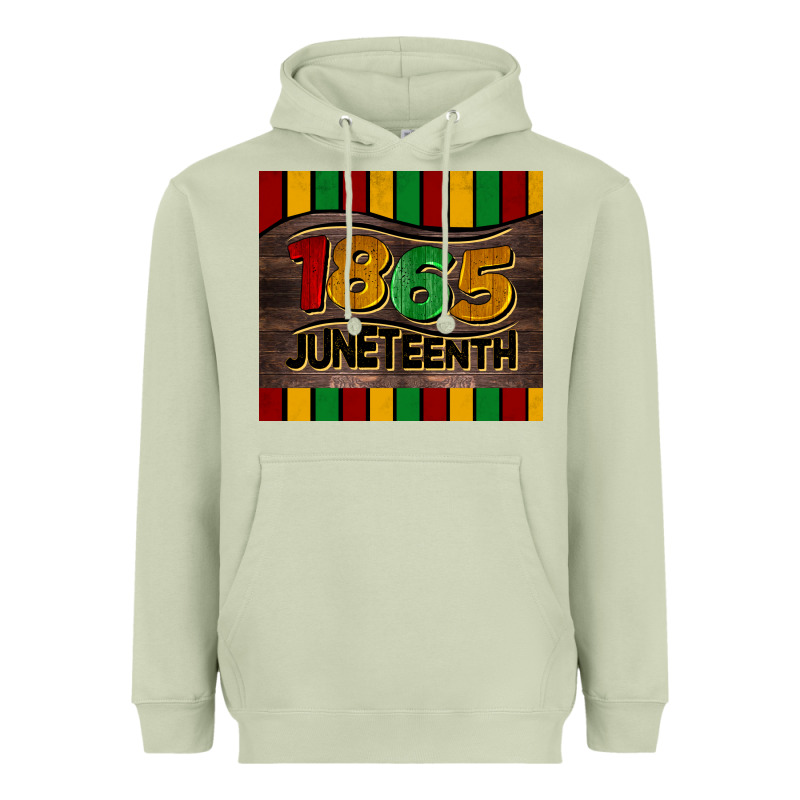 1865 Juneteenth Tumbler Heavyweight Hoodie by BarkalooDesign | Teevron