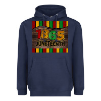 Navy 1865 juneteenth tumbler Heavyweight Hoodie - BarkalooDesign