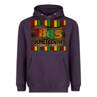 Plum 1865 juneteenth tumbler Heavyweight Hoodie - BarkalooDesign