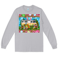 Moon Dust Easter Day camping Long Sleeve Tee - OliviaCreatesArt
