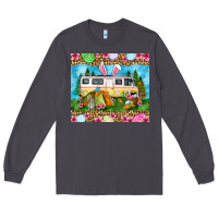 Smoke Easter Day camping Long Sleeve Tee - OliviaCreatesArt